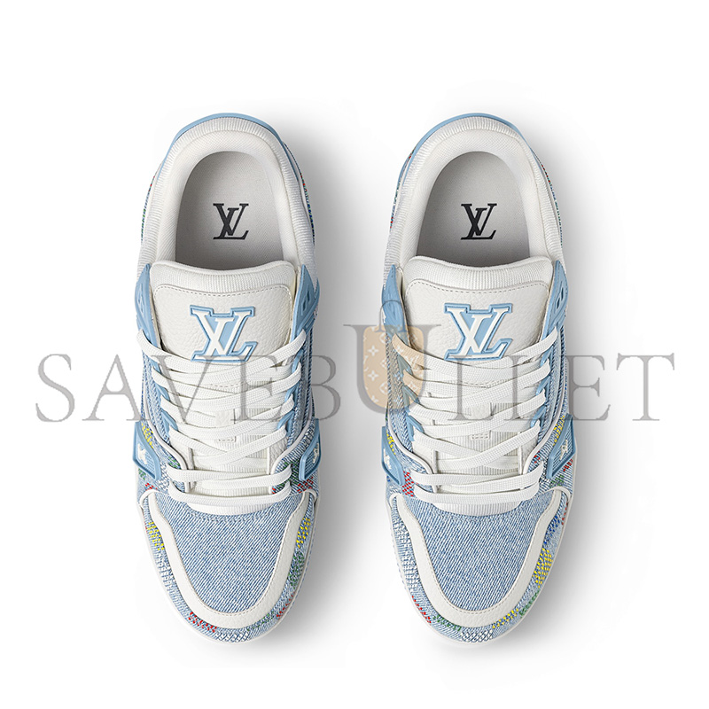 LOUIS VUITTON LV TRAINER SNEAKERS 1AHCYM LOUIS VUITTON LV TRAINER SNEAKERS 1AHCYM